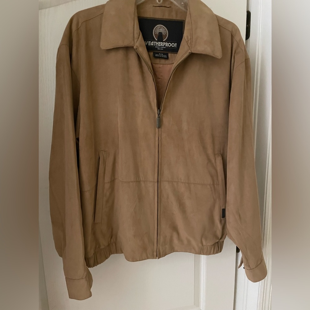 Weatherproof Garment Company Men’s Tan Lightweight Jacket